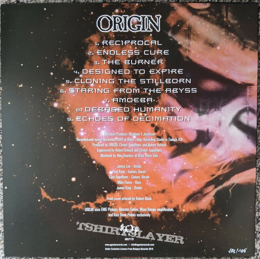 Origin - Echoes Of Decimation Vinyl