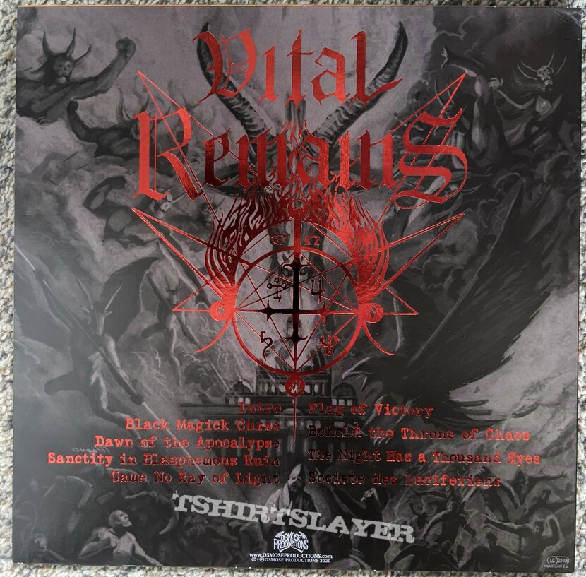 Vital Remains - Dawn Of The Apocalypse Vinyl