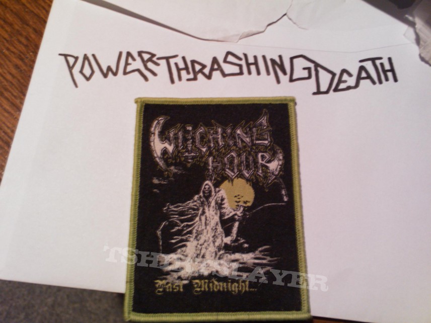 Patch - TRADE - Witching Hour - Past Midnight - Original woven patch.