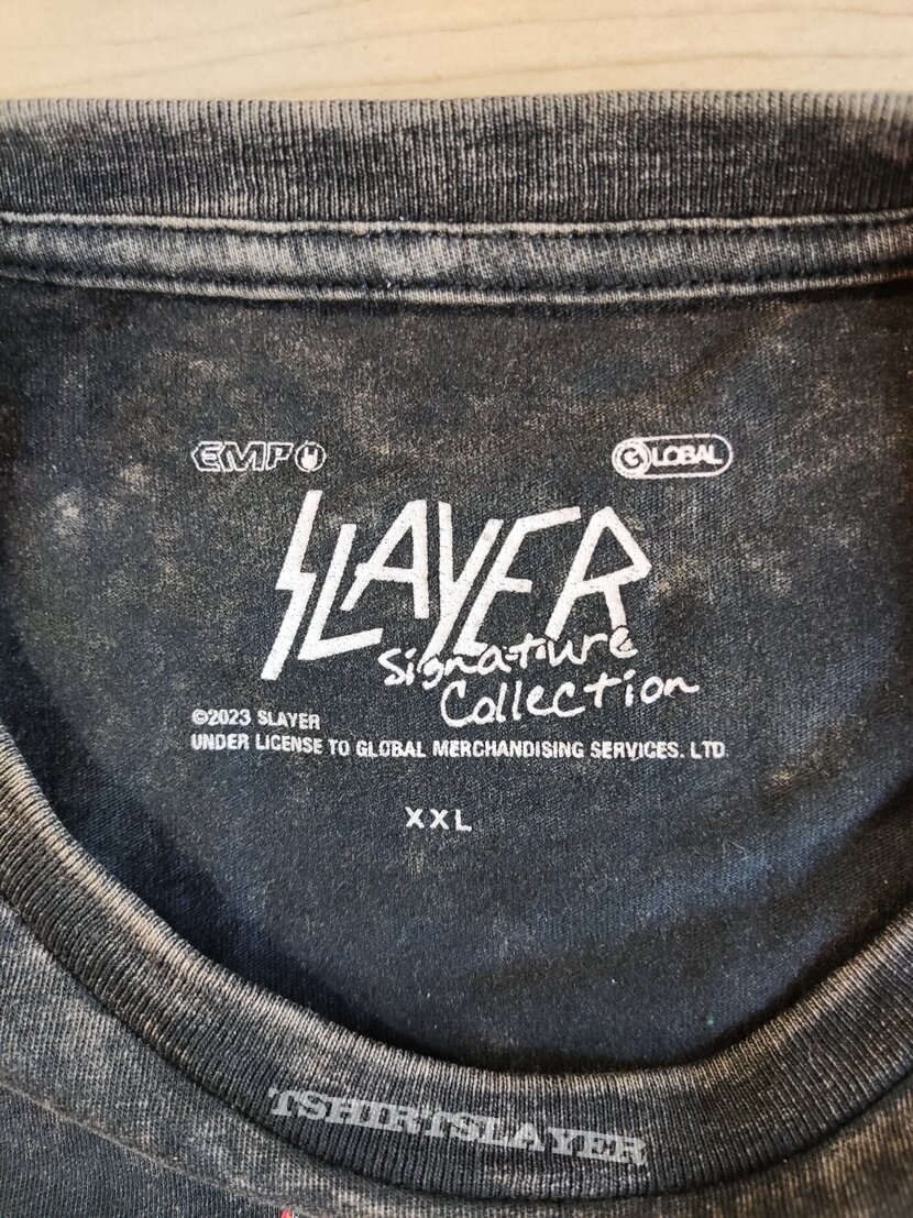 Slayer - EMP Signature Collection Shirt | TShirtSlayer TShirt and ...