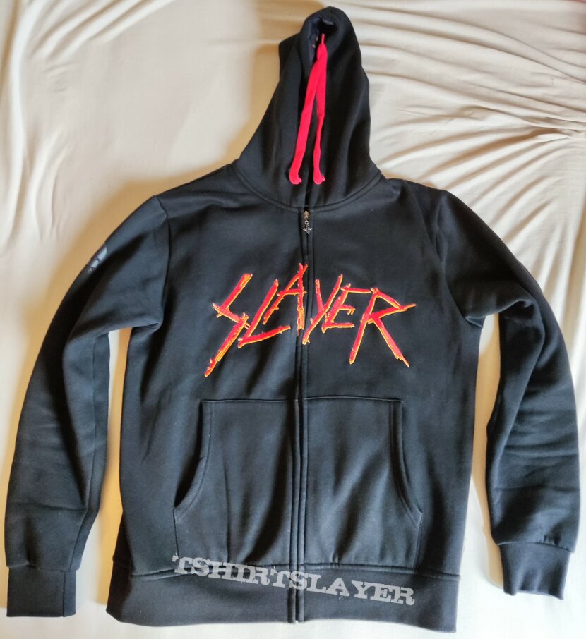 Slayer - The Final Campaign Battlefield Cut And Sew Zipper Hoddie