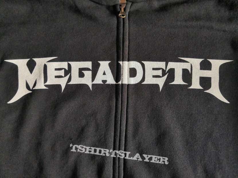 Megadeth - Vic Zip Hoodie &amp; Face Mask