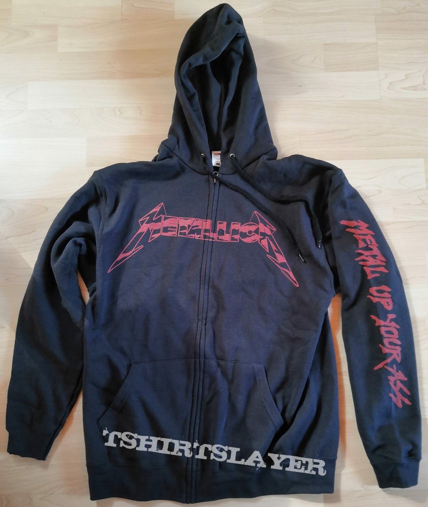 Metallica Metal Up Your Ass Zipper Hoodie