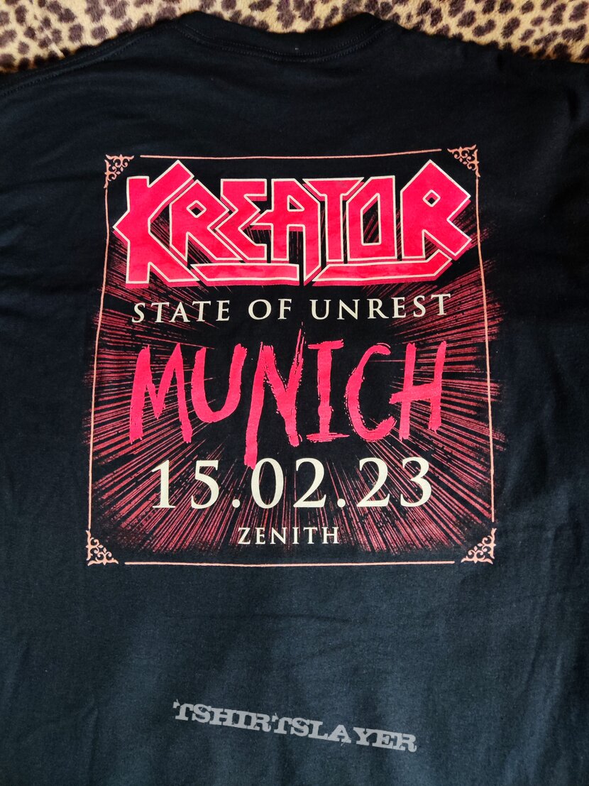 Kreator - State Of Unrest Tour 2023 - Munich Zenith