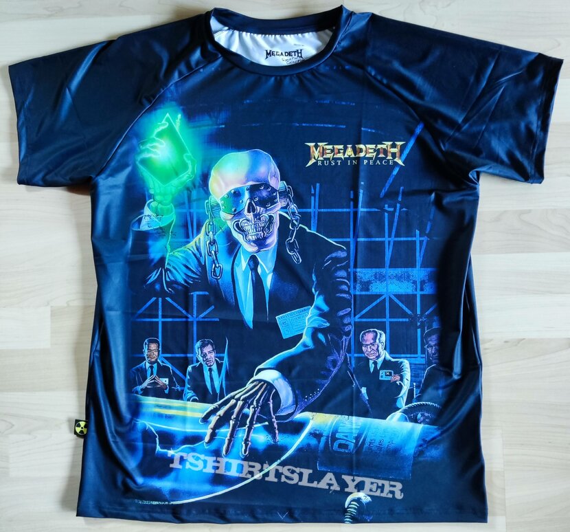 Megadeth - Rust In Peace EMP Signature Collection Shirt | TShirtSlayer  TShirt and BattleJacket Gallery