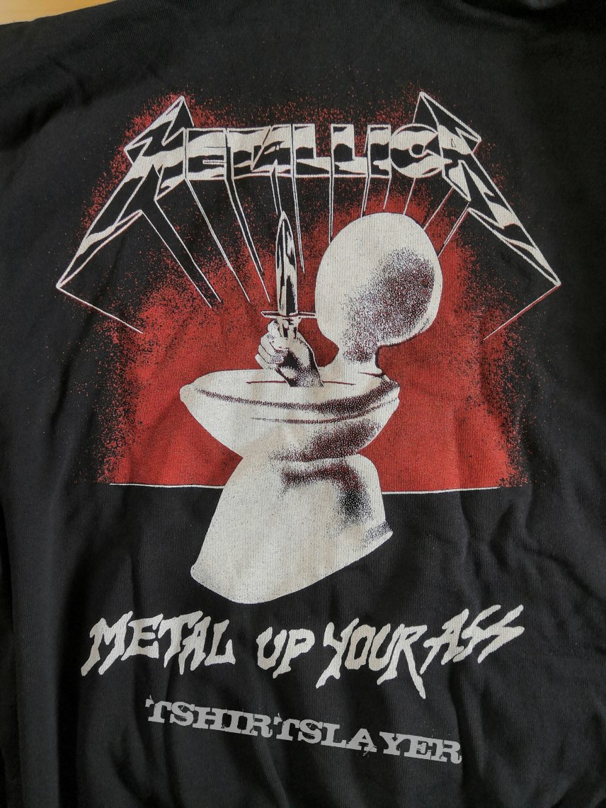 Metallica Metal Up Your Ass Zipper Hoodie