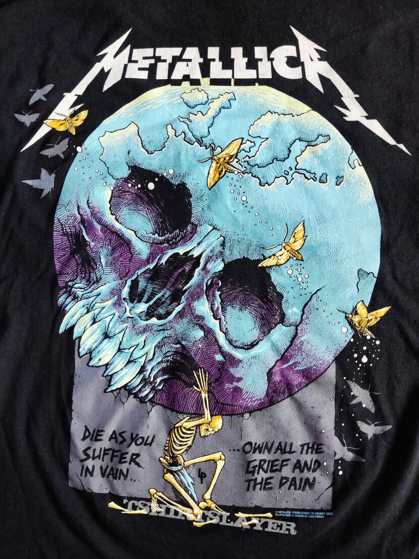 Metallica - Europe Tour 2022 Atlas Rise Shirt | TShirtSlayer TShirt and  BattleJacket Gallery