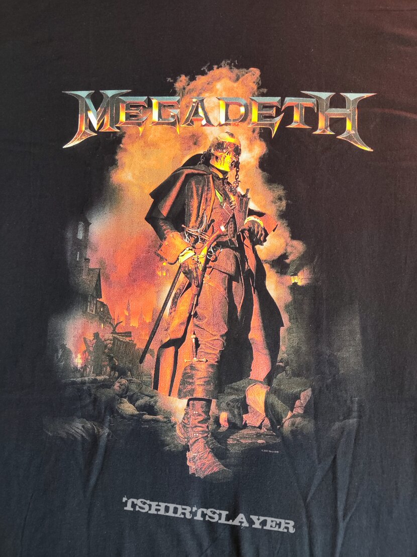 Megadeth - The Sick, The Dying And The Dead jacket patch