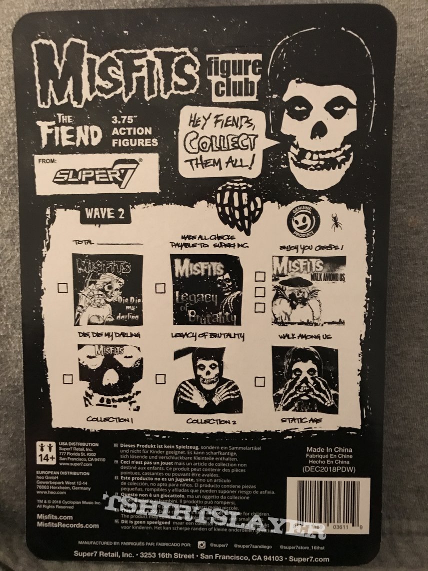 Misfits ReAction Figure - Fiend  for Legacy of Brutality album