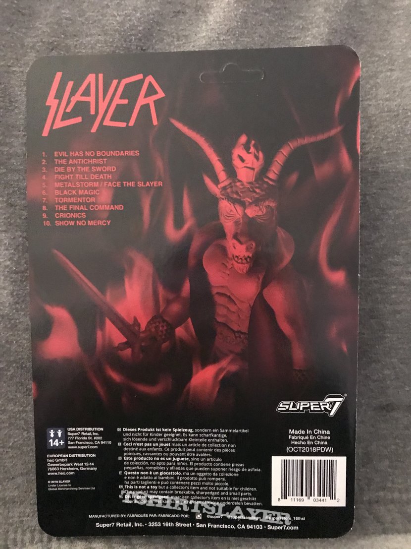Official Slayer ReAction Minotaur vinyl action figure