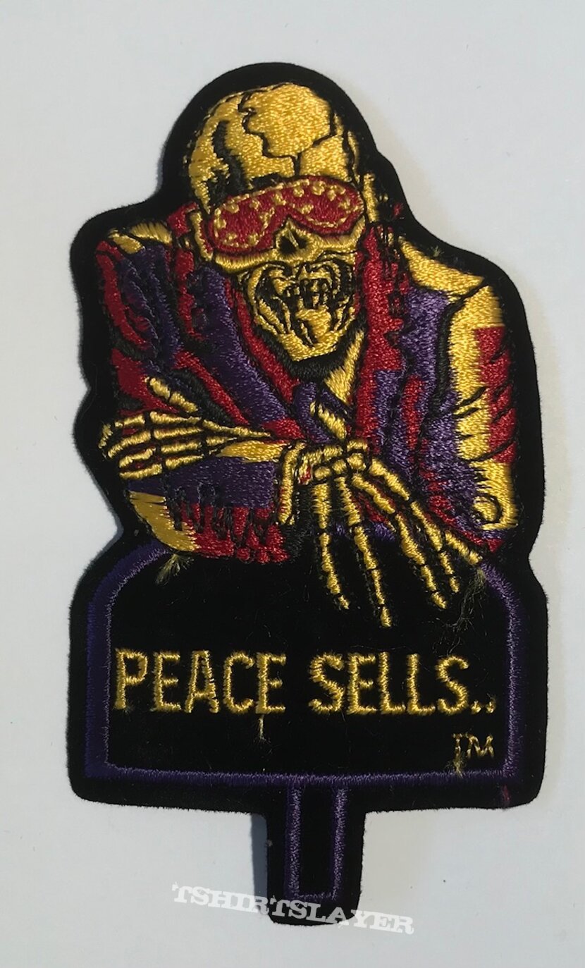 NOS Megadeth Peace sells patch