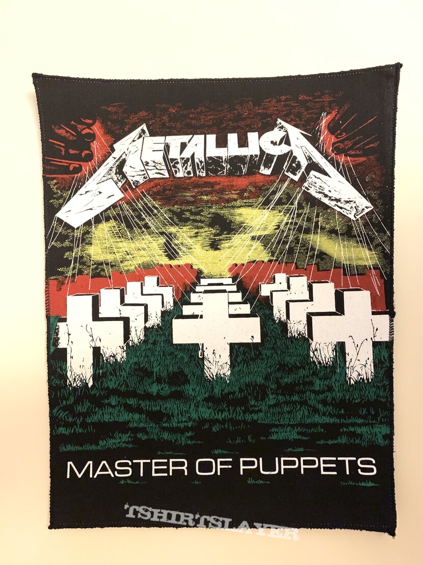 Metallica - Master of Puppets Back Patch