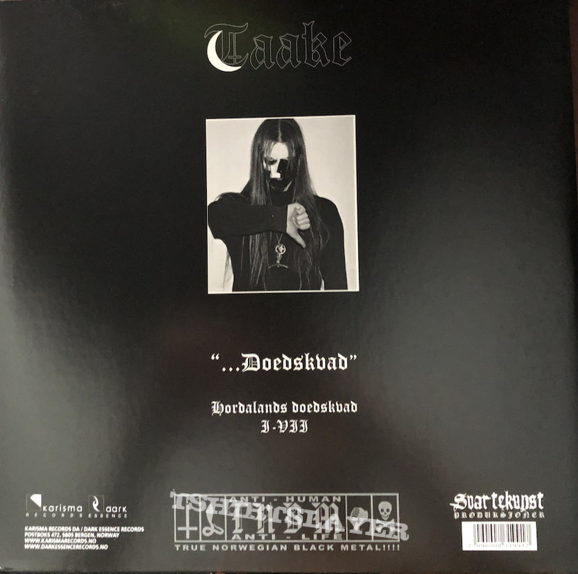 Taake - '..Doedskvad' Signed Vinyl Reissue