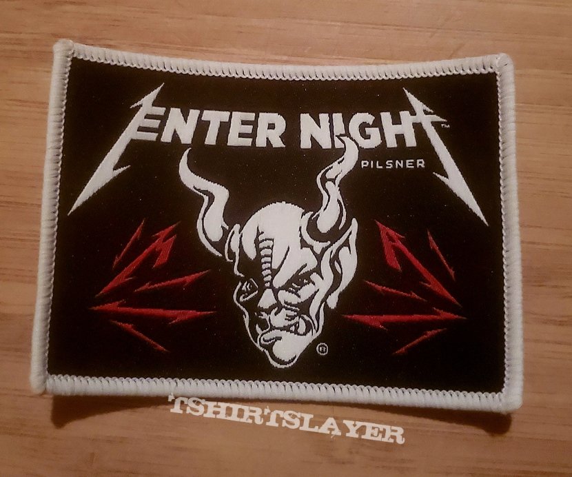 Metallica x Pilsner &quot;Enter Night&quot; Woven Patch