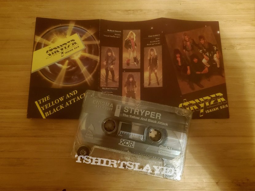 Stryper Yellow and Black Attack! Cassette Tape
