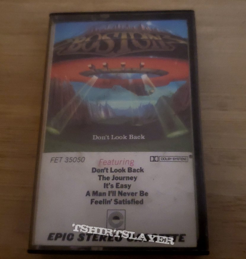 Boston Don't Look Back 1978 Cassette Tape Boston Don't Look Back 1978 Cassette Tape