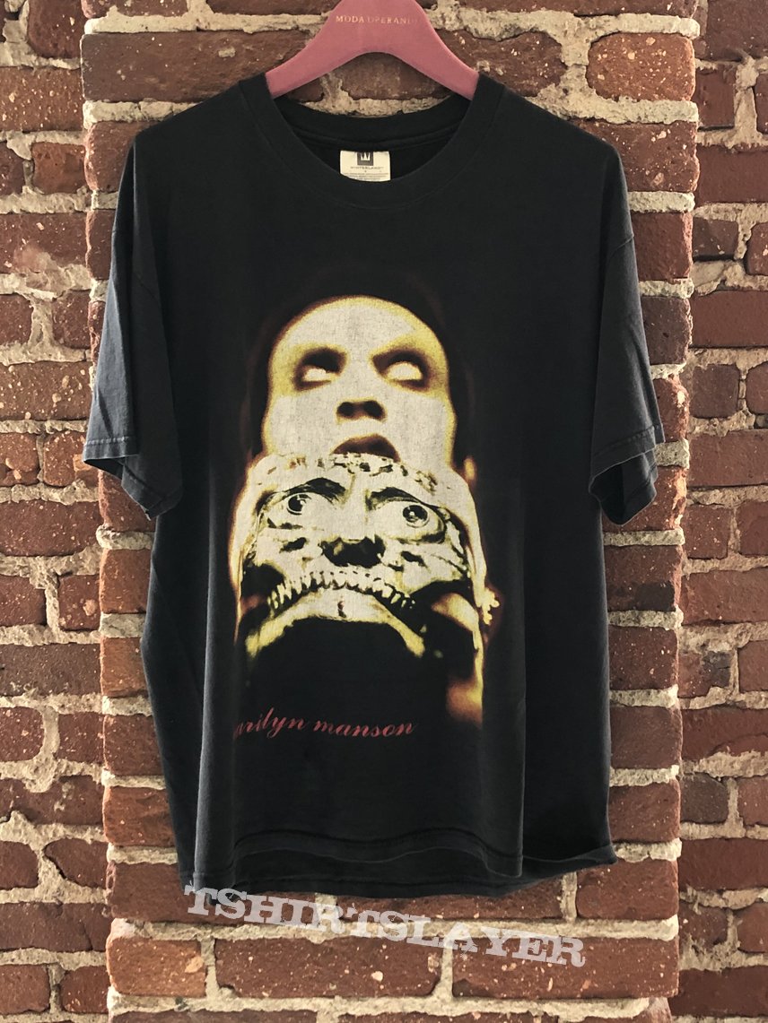 Marilyn Manson Skull/Bolt Shirt