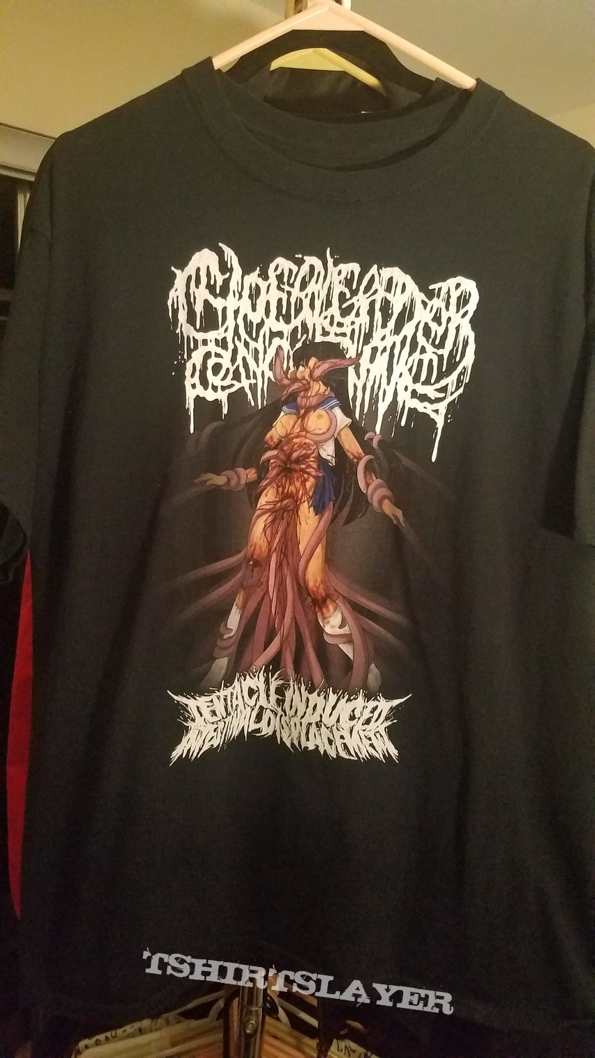 Tentacle Induced Intestinal Displacement Cheerleader Concubine Shirt