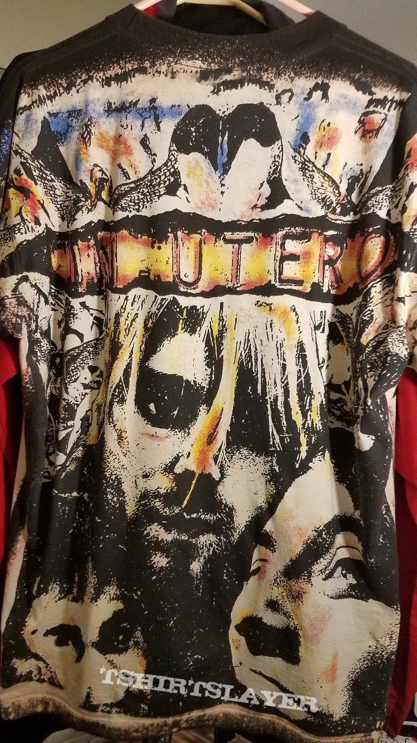 Vintage Bootleg Nirvana In Utero double sided Shirt