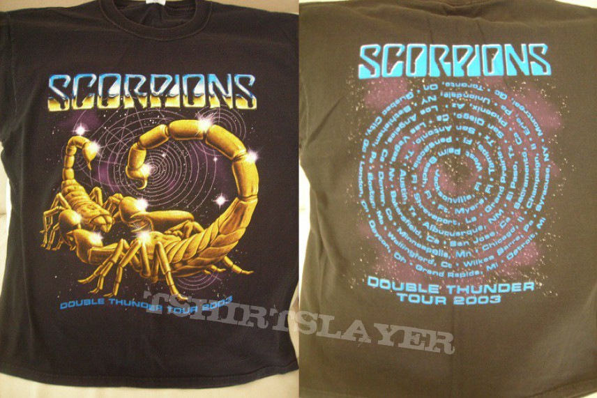 TShirt or Longsleeve - Scorpions Double Thunder Tour 2003