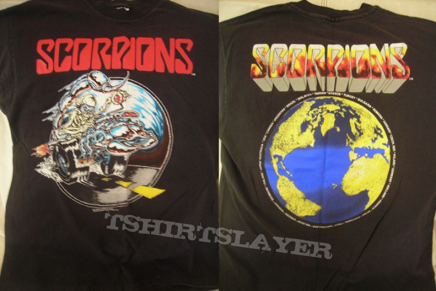 TShirt or Longsleeve - Scorpions Tour