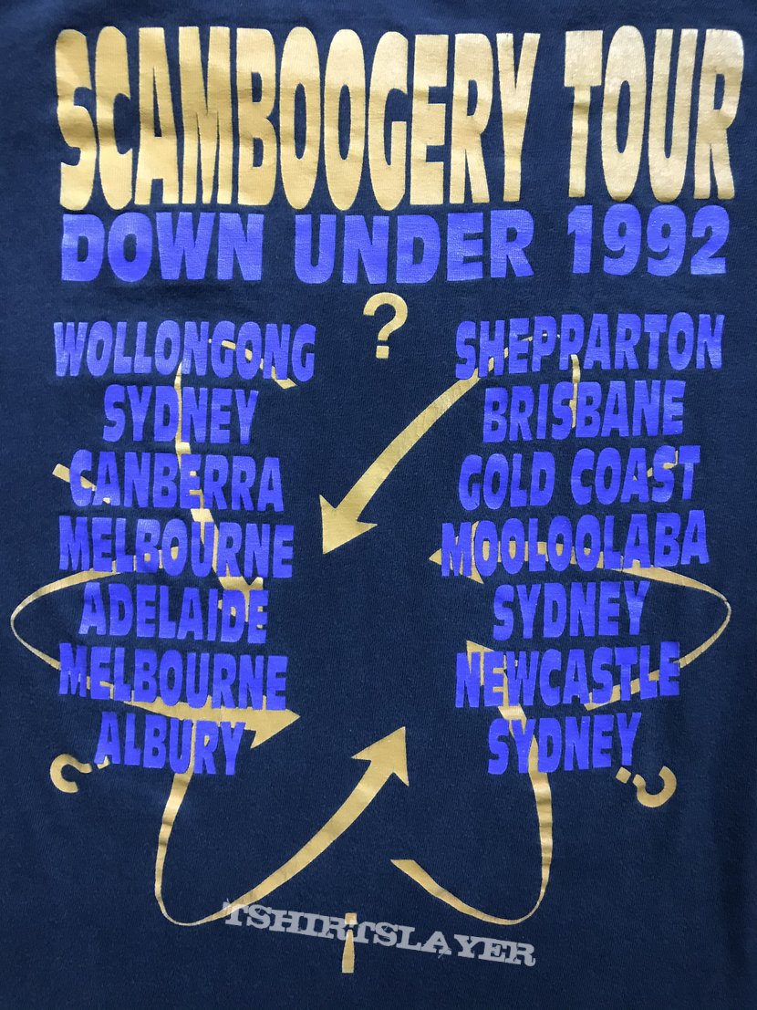 Scatterbrain - 1992 Scamboogery Australian Down Under Tour Shirt