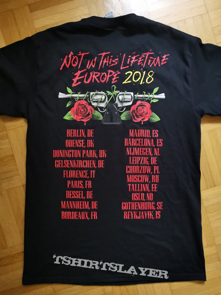 Guns N&#039; Roses Guns N Roses - Not In This Lifetime Europe 2018 (Reprint)