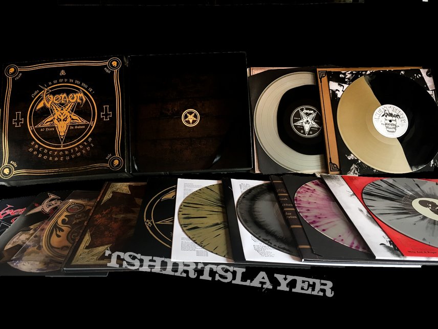 Venom Venon lp box in nomine satanas