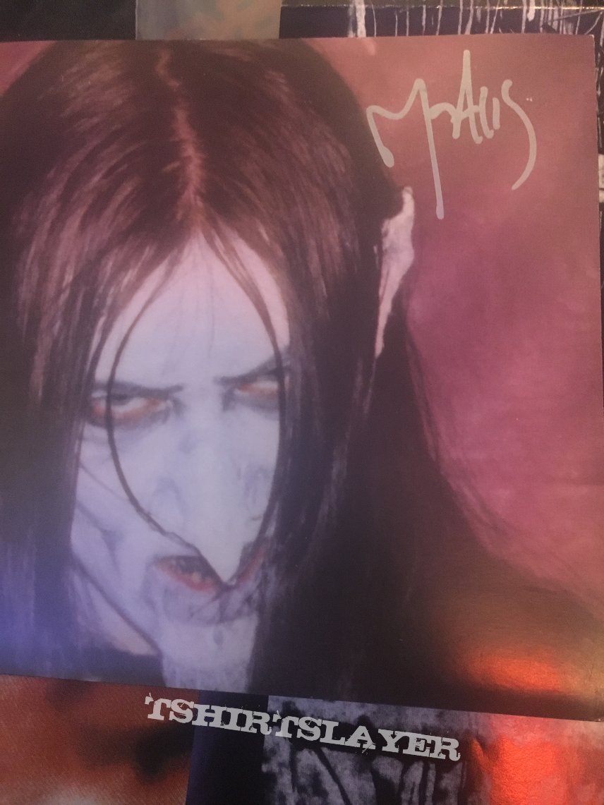 mortiis blood and thunder signed