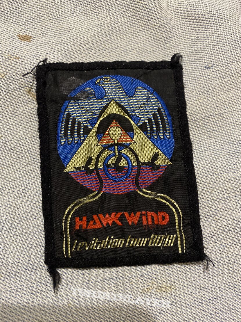 Hawkwind Hawkind levitation tour 80/81 patch.