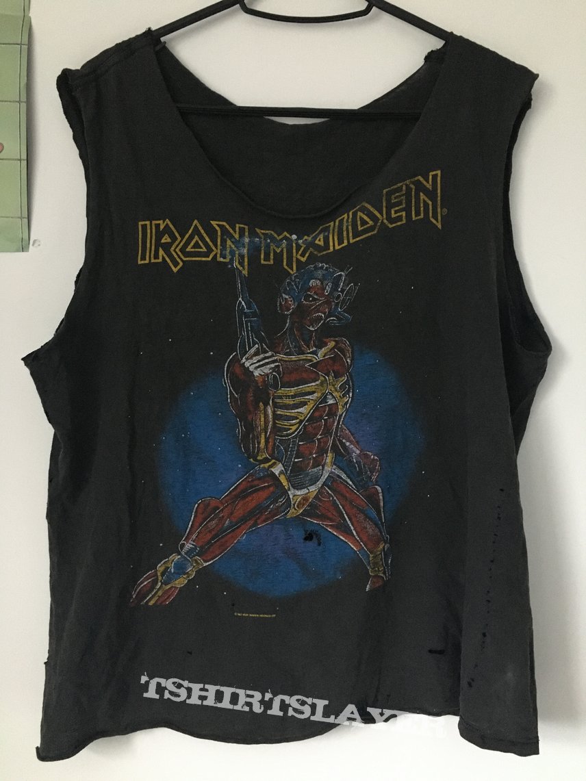 Iron Maiden Somewhere On Tour US 1987 Shirt.