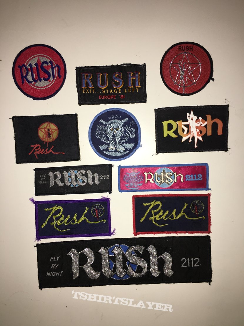 70’s/80’s Rush Patch Collection