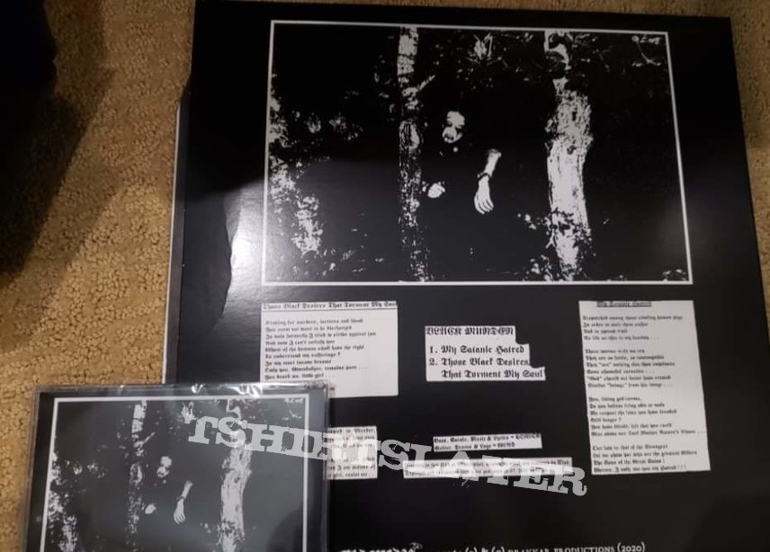 Black Murder  12&quot; vinyl demo  and Cd 