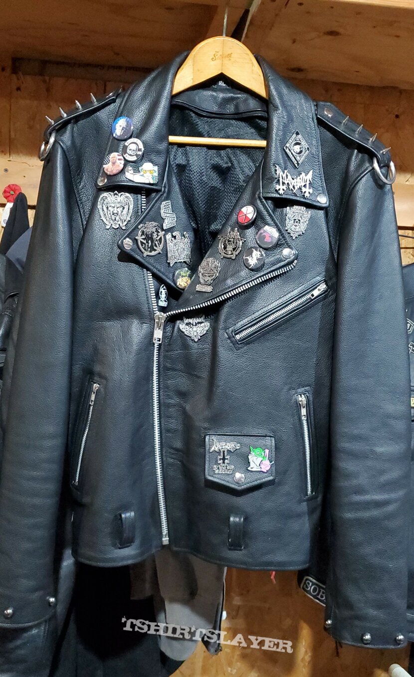 Mayhem Leather jacket | TShirtSlayer TShirt and BattleJacket Gallery