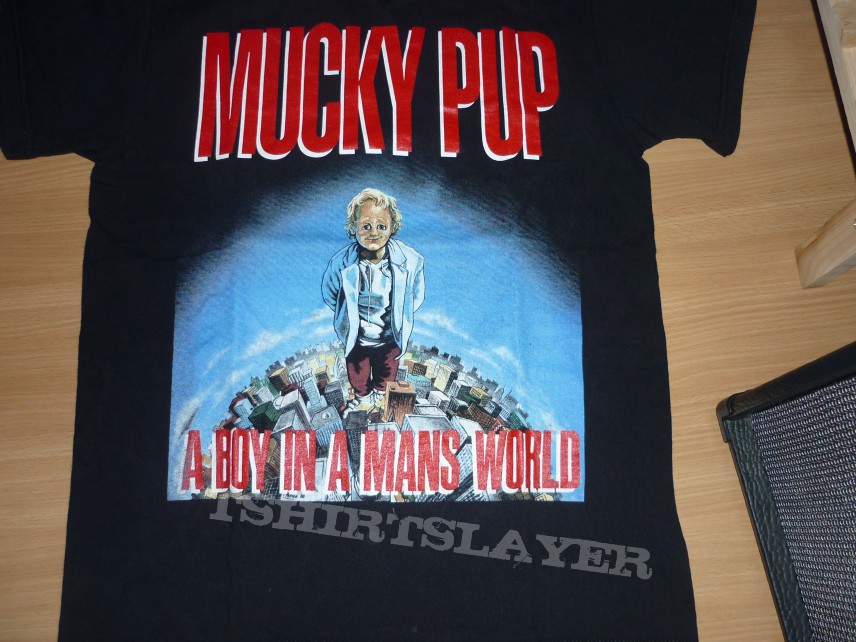 TShirt or Longsleeve - Mucky Pup A boy in a mans world