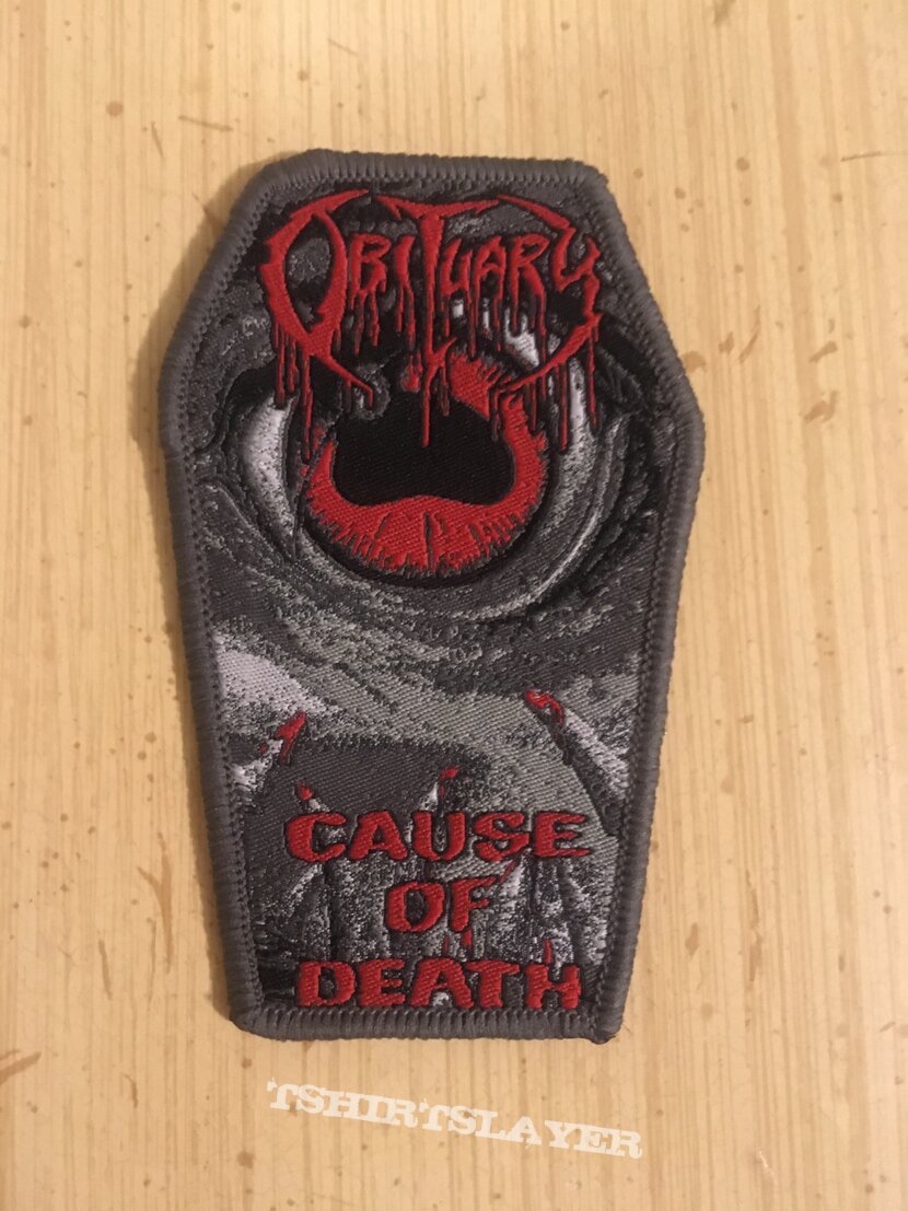 Obituary Cause Of Death Coffin Patch