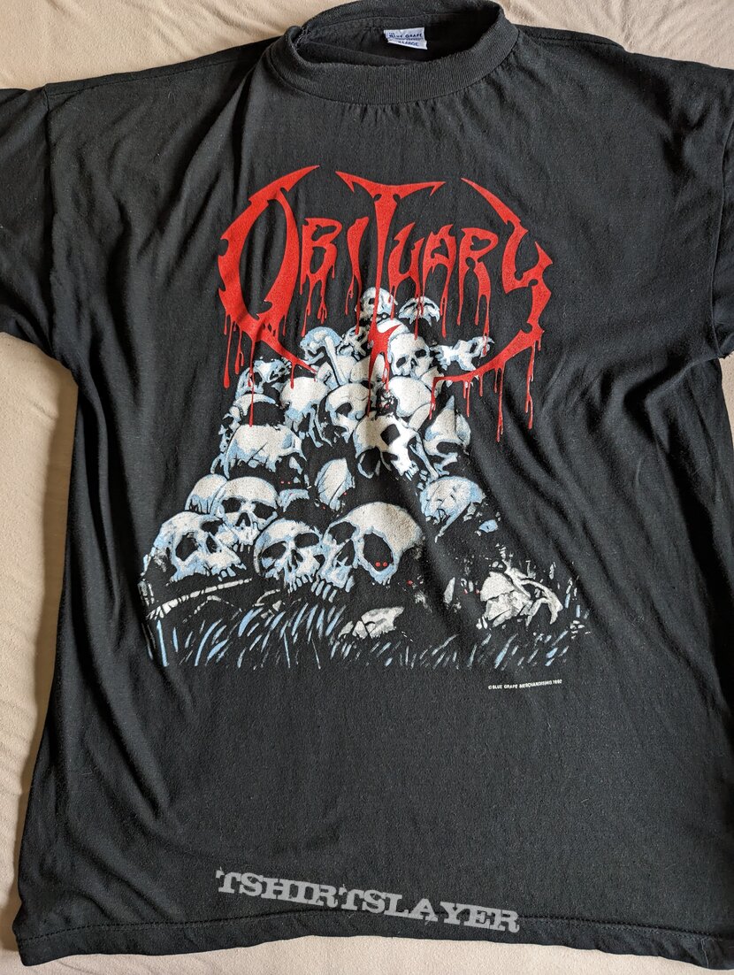 Obituary 1992 T-Shirt | TShirtSlayer TShirt and BattleJacket Obituary 1992 T-Shirt | TShirtSlayer TShirt and BattleJacket