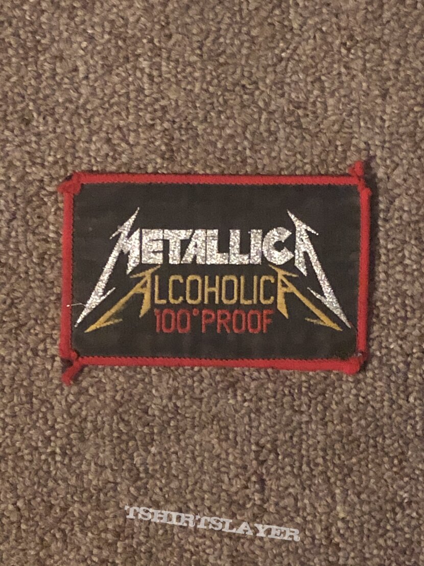 Metallica, Metallica Alcoholica Patch (GiaComo666's) | TShirtSlayer