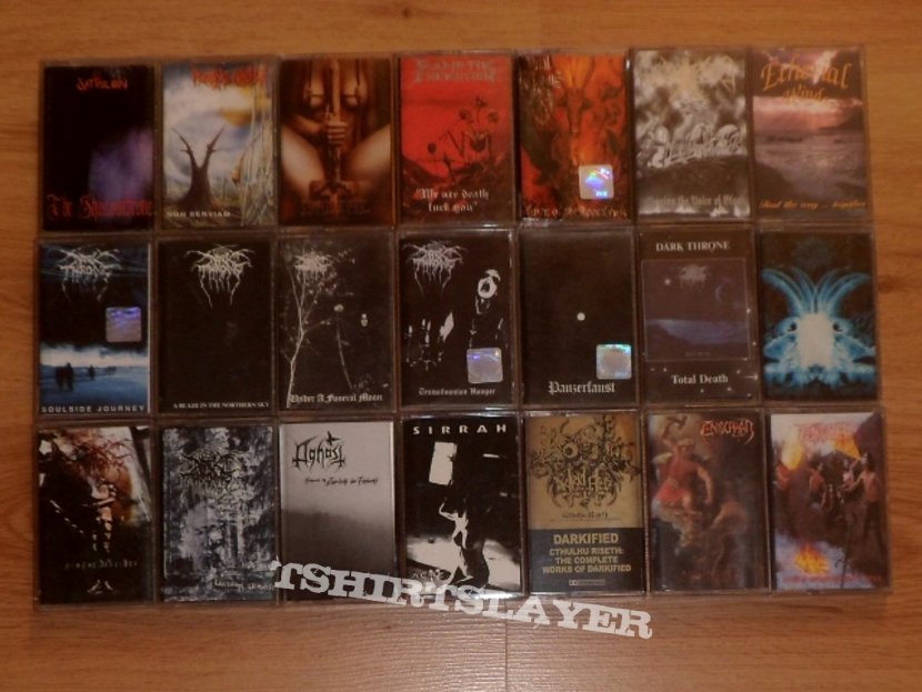 Mayhem Cassette Collection (demo, promo, boots, licensed tapes, originals...)