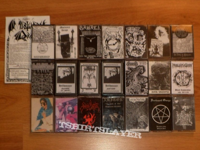 Mayhem Cassette Collection (demo, promo, boots, licensed tapes, originals...)