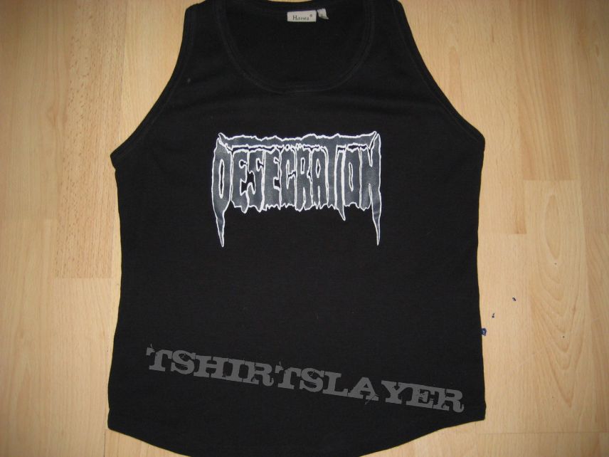 TShirt or Longsleeve - Desecration - death metal bitch