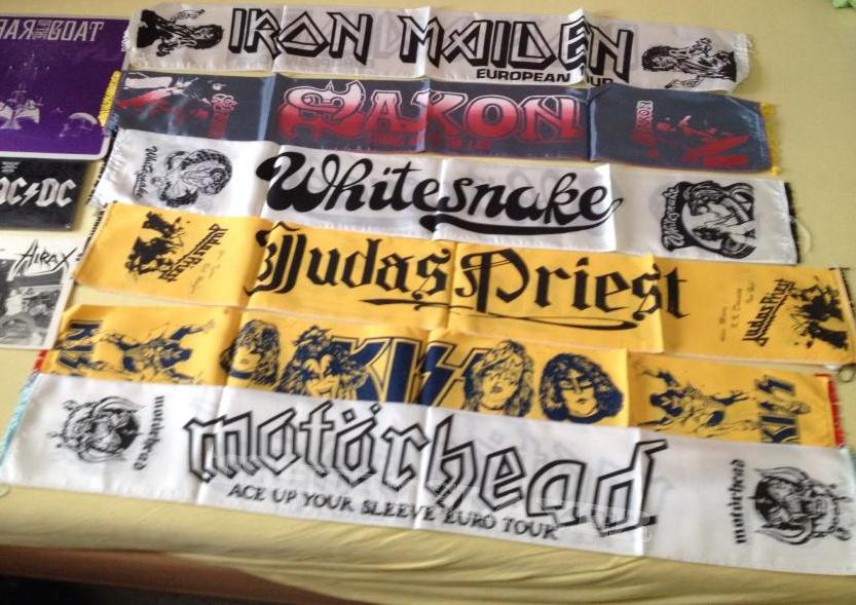 Iron Maiden Heavy Metal Scarfs