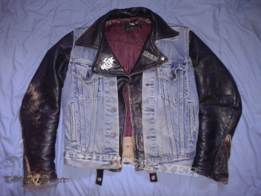 Battle Jacket - Denim &amp; Leather