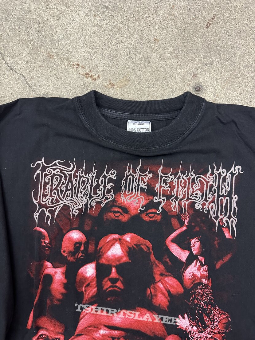 Cradle of Filth 1999 Enslave Longsleeve | TShirtSlayer TShirt and ...