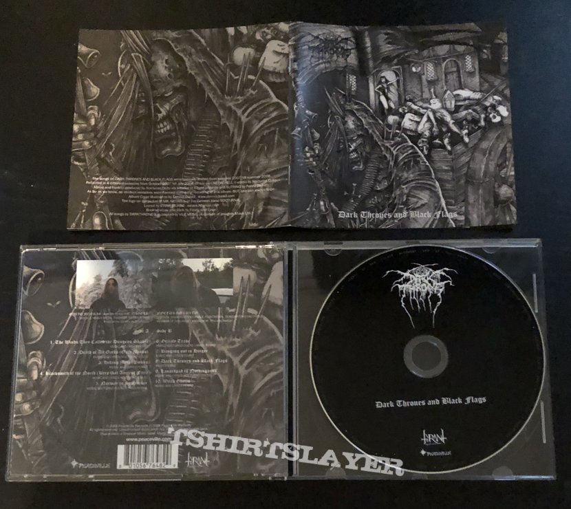 Darkthrone Dark Thrones and Black Flags CD