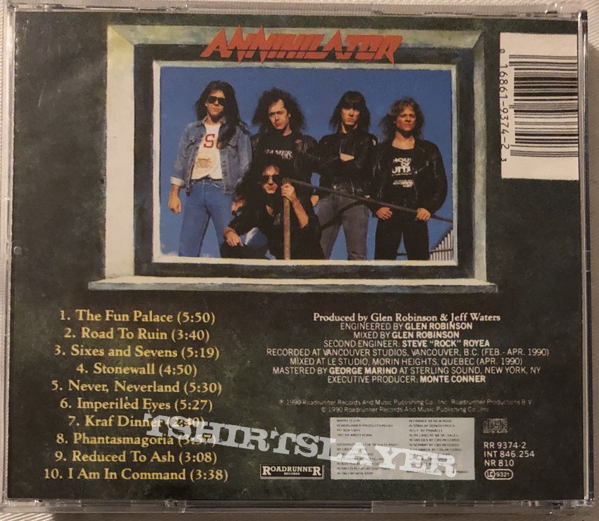 Annihilator - Never, Neverland (Compact Disc)