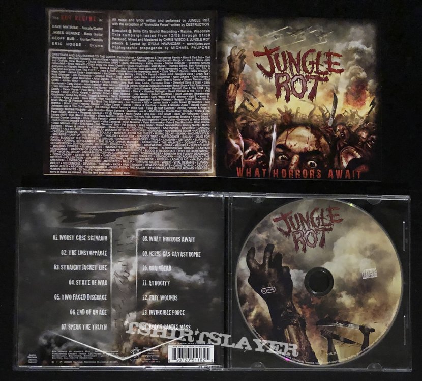 Jungle Rot - What Horrors Await CD