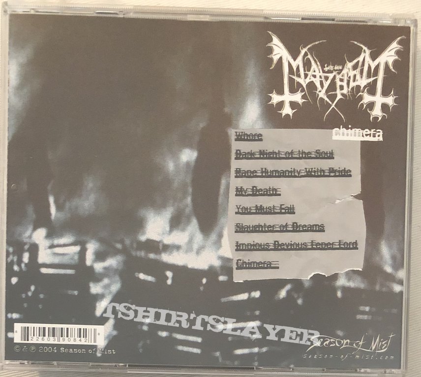 Mayhem - Chimera CD