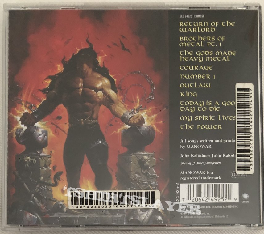 Manowar - Louder than Hell (Compact Disc)