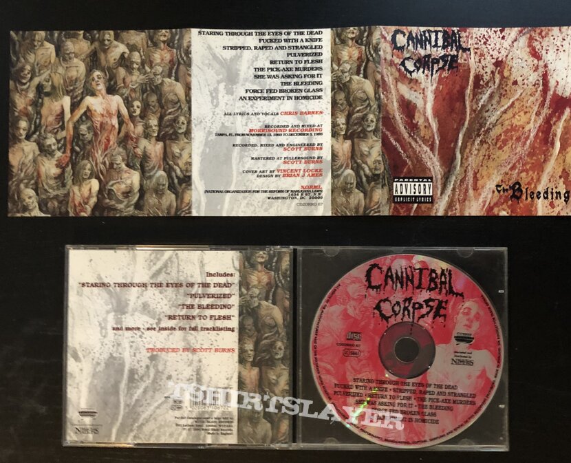 Cannibal Corpse - The Bleeding CD